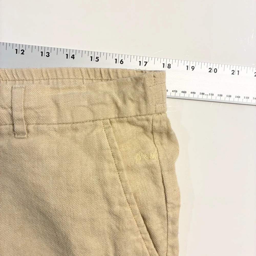 Porter Ash Linen Pants 34 Resort Beach Preppy Summer Casual Comfort Lightweight